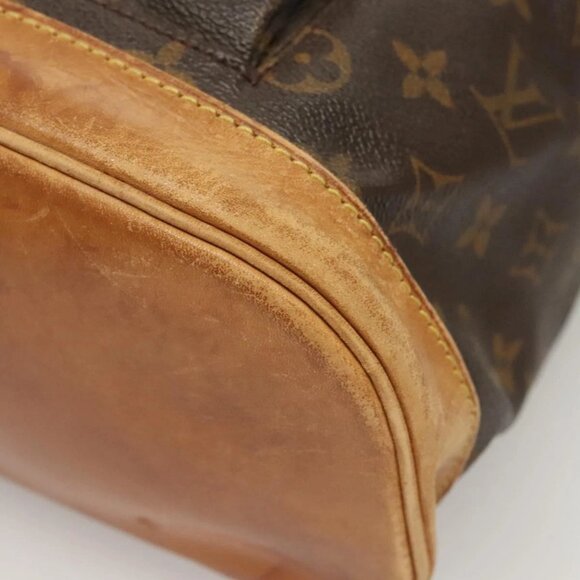 LOUIS VUITTON Monogram Montsouris MM Backpack M51136 LV Auth 124644 - Picture 4 of 16